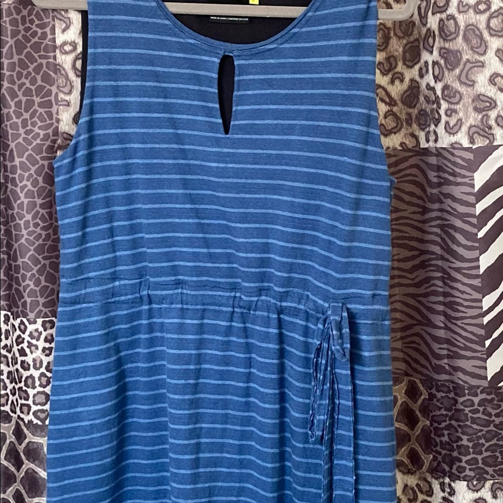 Sleeveless Blue Dress Lysse Size L